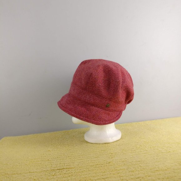 HELEN KAMINSKI Australian Pure Wool Cloche hat in Ruby Rust FALL/WINTER headwear - Picture 3 of 9